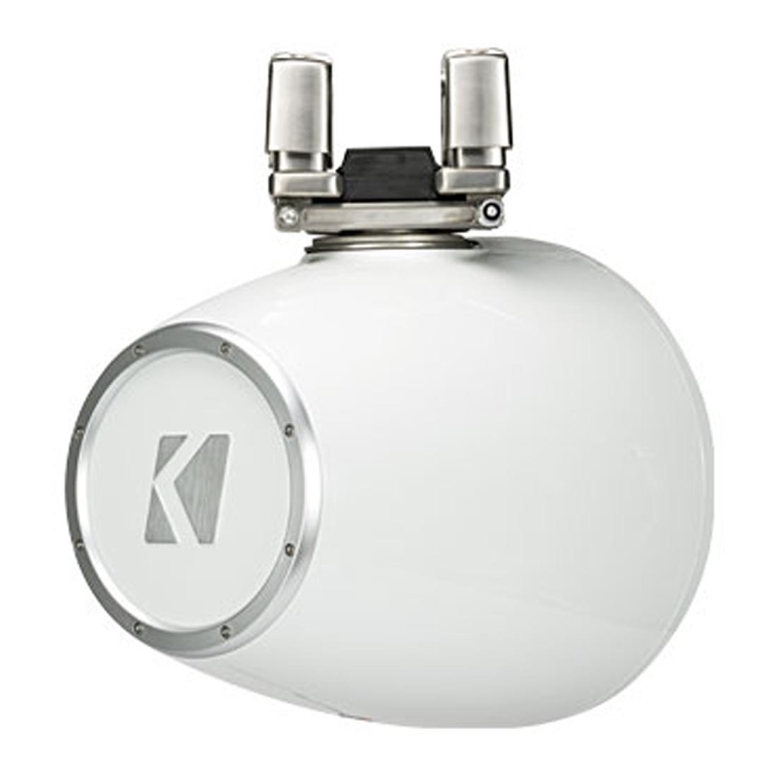 Kicker 44KMTC114W 11" Wakeboard Tower Speakers with LED Grilles - White