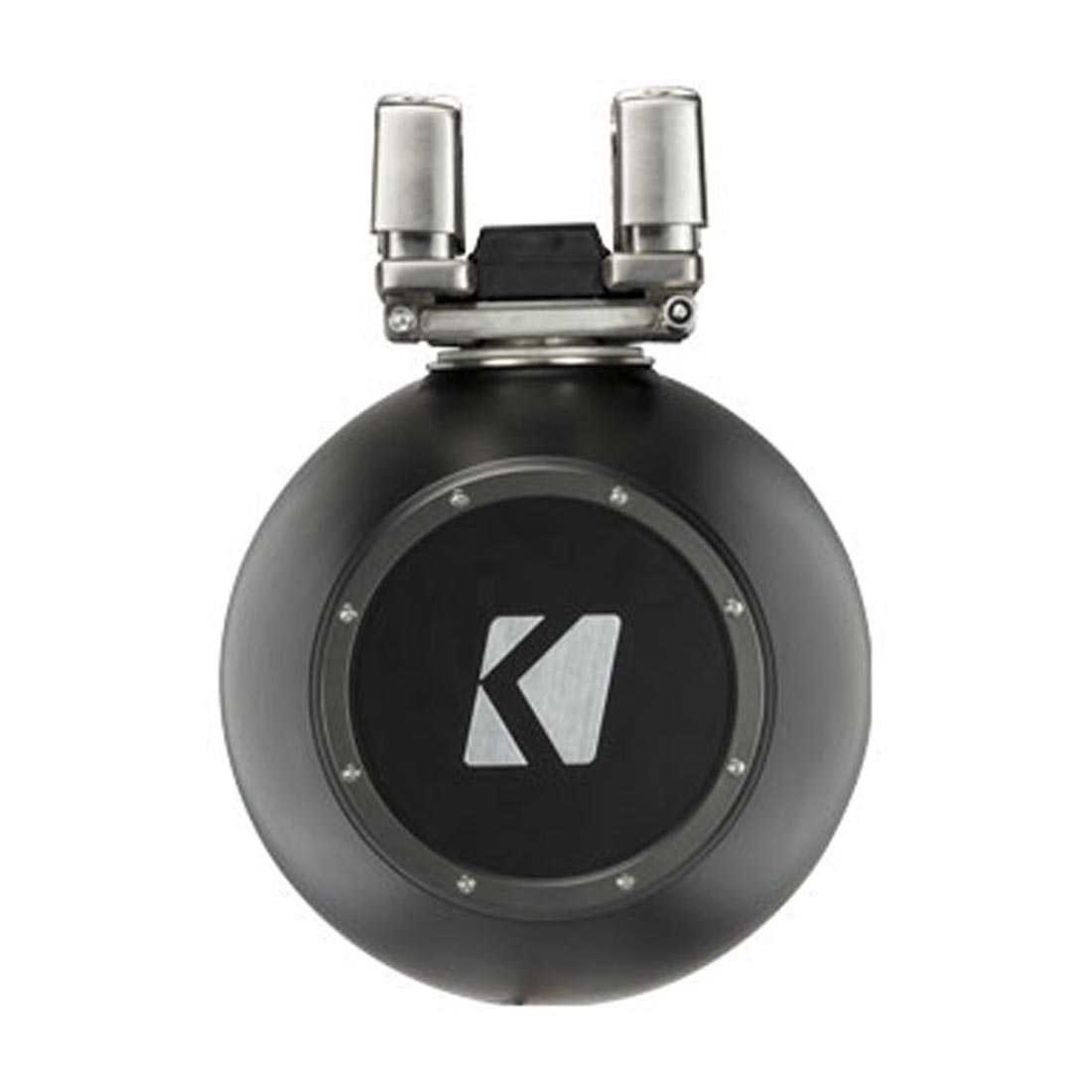 Kicker 44KMTC114 11" Wakeboard Tower Speakers with LED Grilles - Charcoal Black