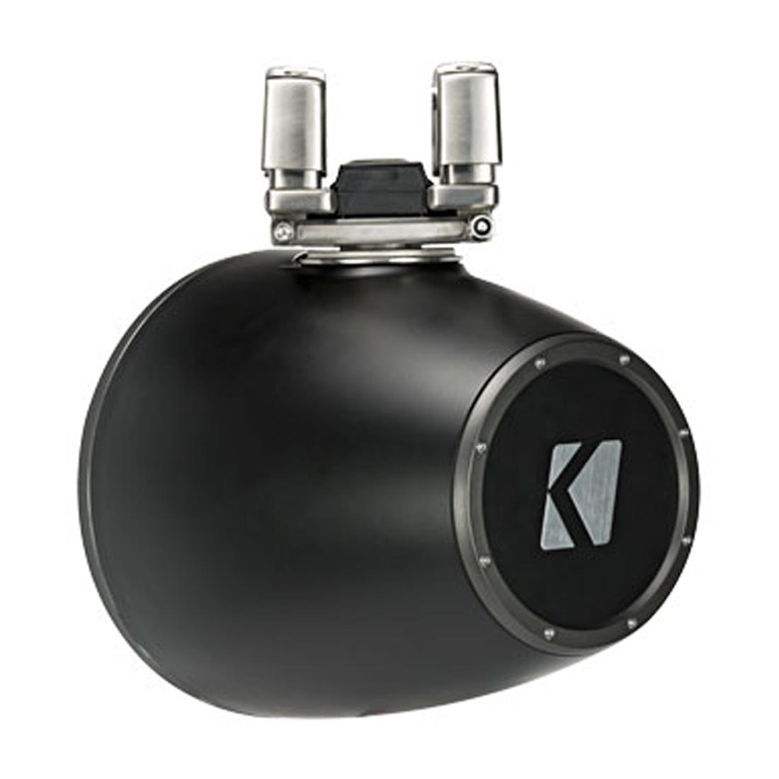 Kicker 44KMTC114 11" Wakeboard Tower Speakers with LED Grilles - Charcoal Black