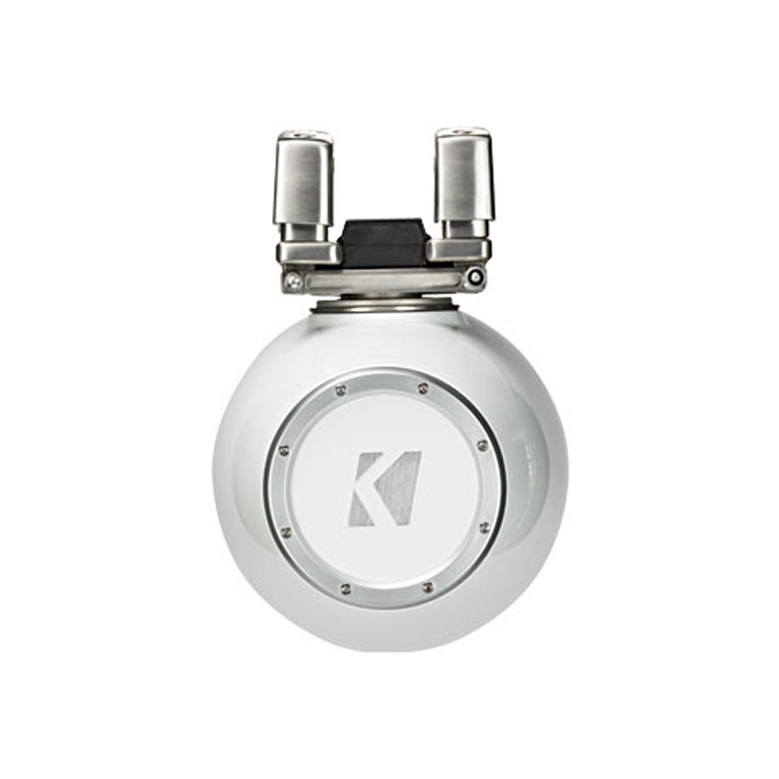 Kicker 44KMTC94W 9" Wakeboard Tower Speakers with LED Grilles and Tube-Clamp Mounting