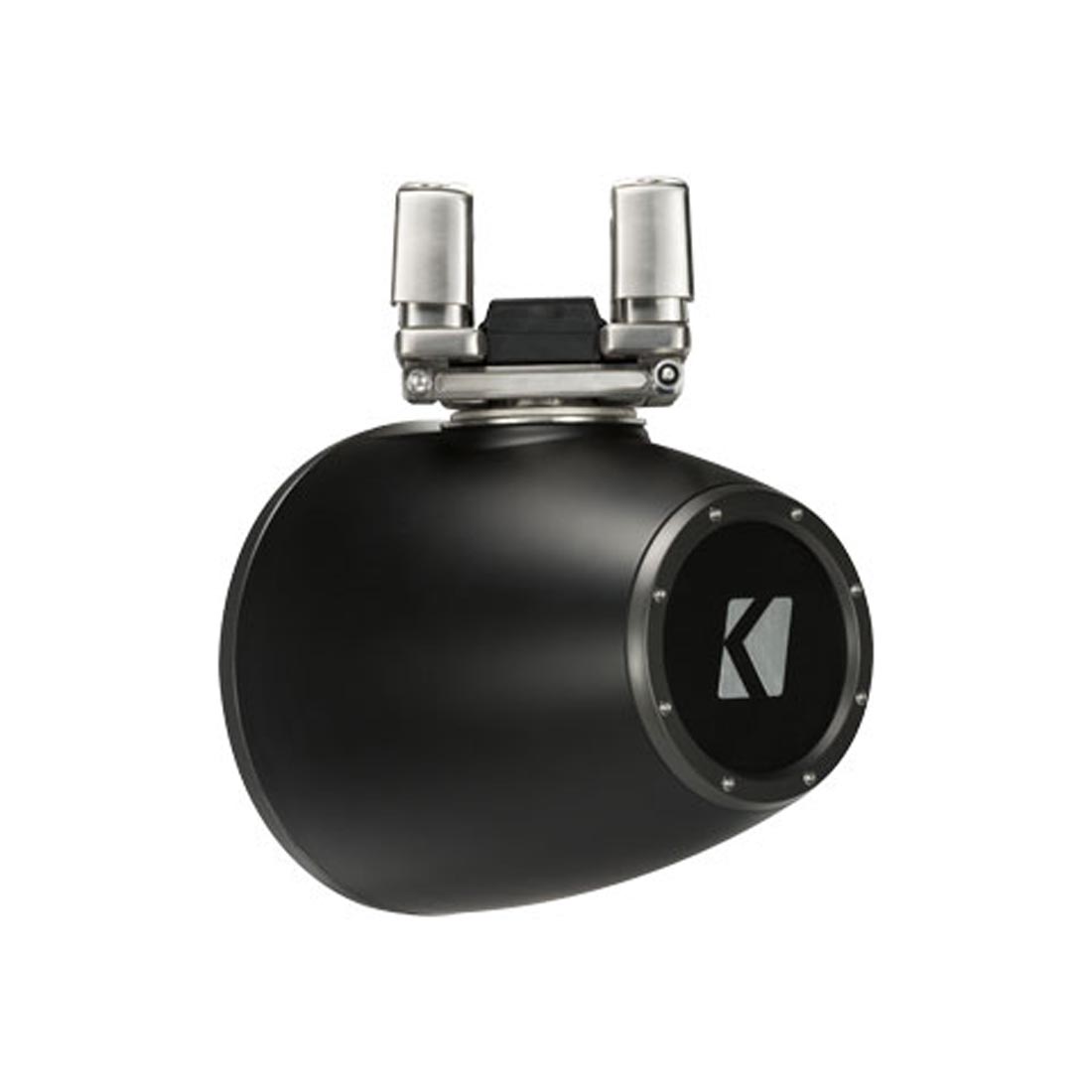 Kicker 44KMTC94 9" Wakeboard Tower Speakers with LED Grilles and Tube-Clamp Mounting