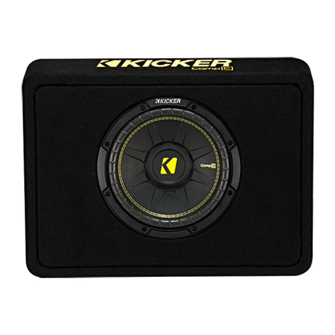 Kicker 44TCWC102 10" 2-Ohm Single Loaded Ported Truck Subwoofer Enclosure