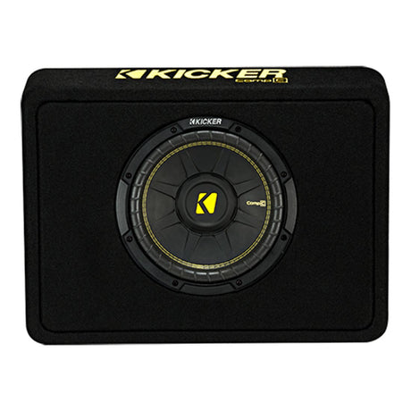 Kicker 44TCWC104 10" 4-Ohm Single Loaded Ported Truck Subwoofer Enclosure