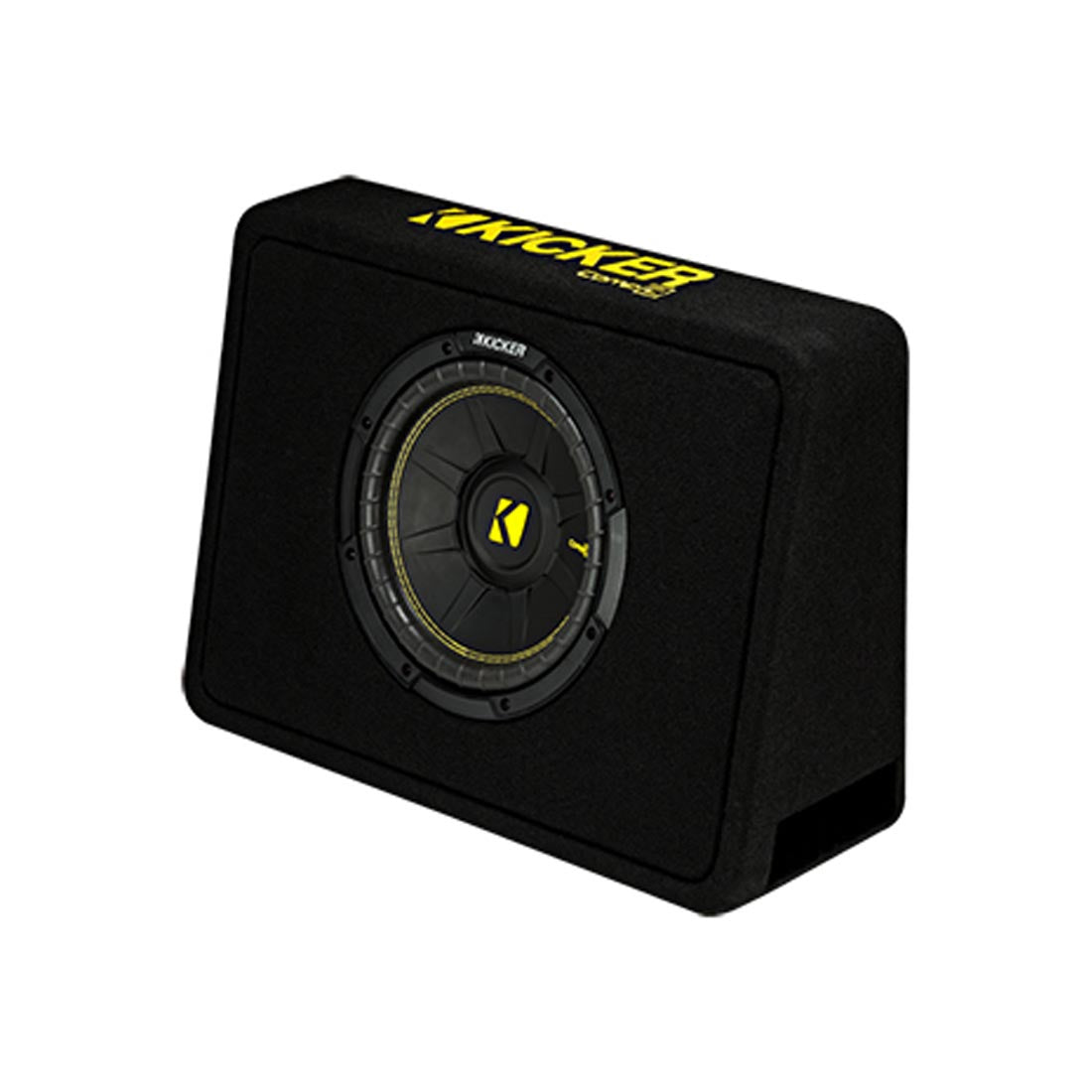 Kicker 44TCWC104 10" 4-Ohm Single Loaded Ported Truck Subwoofer Enclosure