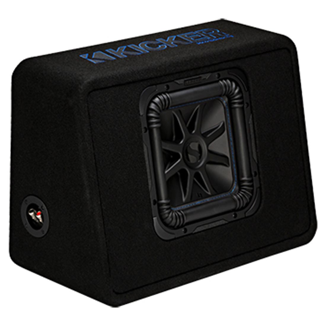 Kicker 44TL7S102 Ported 2-Ohm Enclosure with One Solo-Baric L7S Series 10" Subwoofer