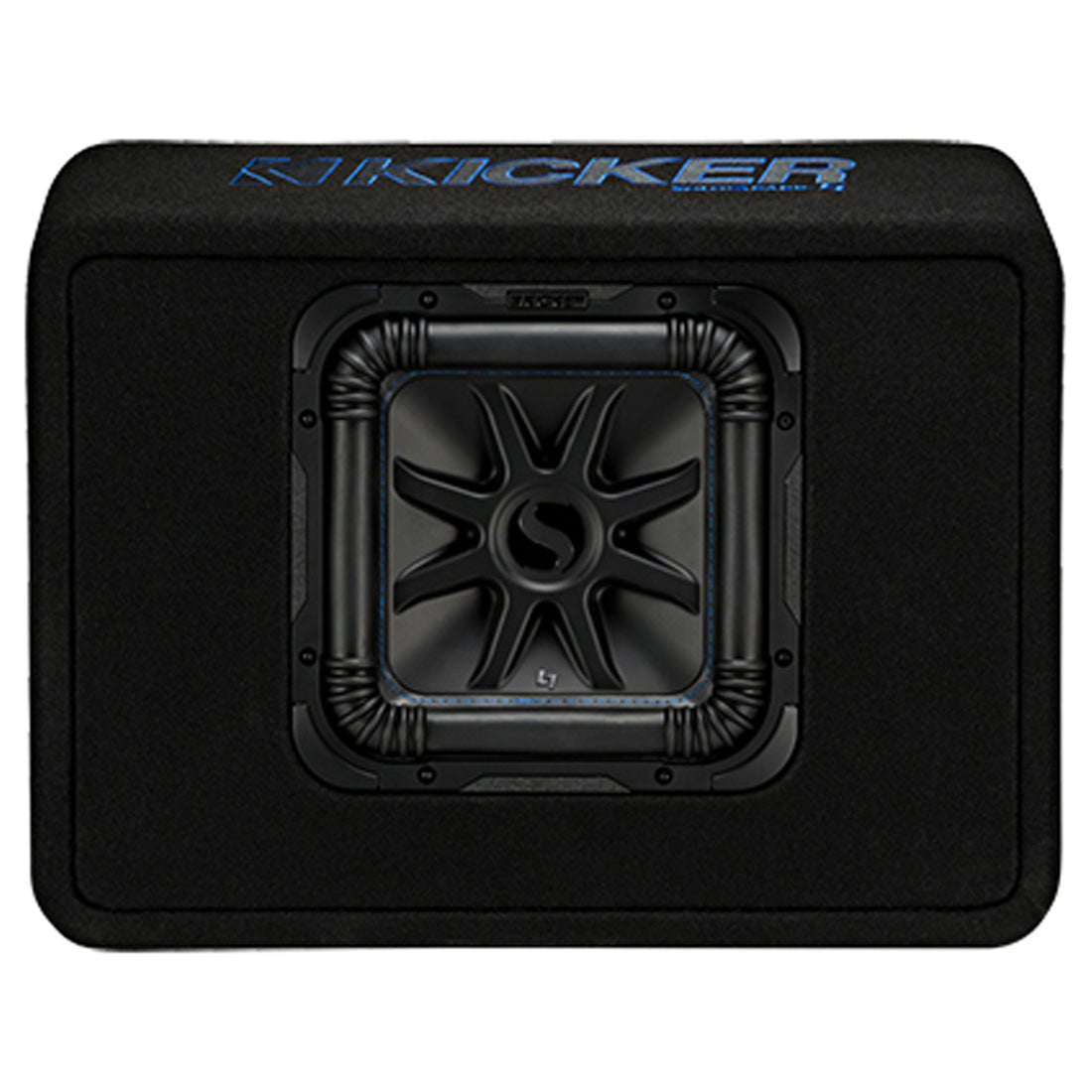 Kicker 44TL7S102 Ported 2-Ohm Enclosure with One Solo-Baric L7S Series 10" Subwoofer