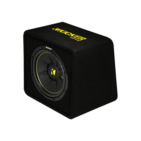 Kicker 44VCWC122 12" 2-Ohm Single Loaded Ported Subwoofer Enclosure