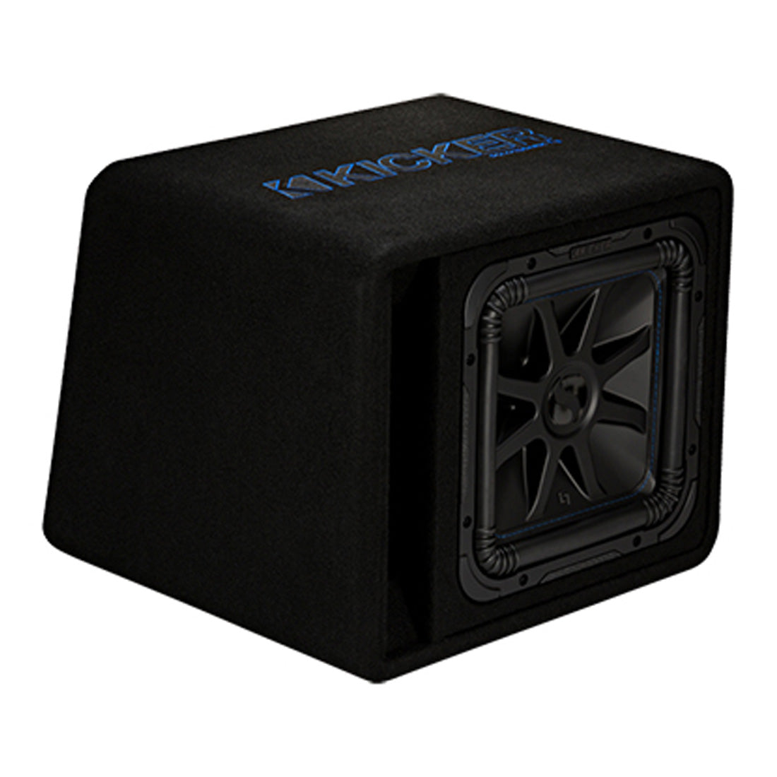 Kicker 44VL7S122 Ported 2-Ohm Enclosure with One Solo-Baric L7S Series 12" Subwoofer