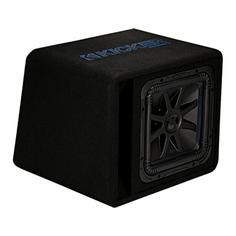 Kicker 44VL7S122 Ported 2-Ohm Enclosure with One Solo-Baric L7S Series 12" Subwoofer