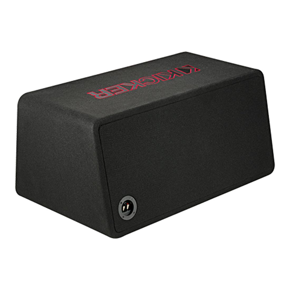 Kicker 45DL7R122 1200W Loaded 2-Ohm Vented Enclosure with Dual Solo-Baric L7R 12" Subwoofers