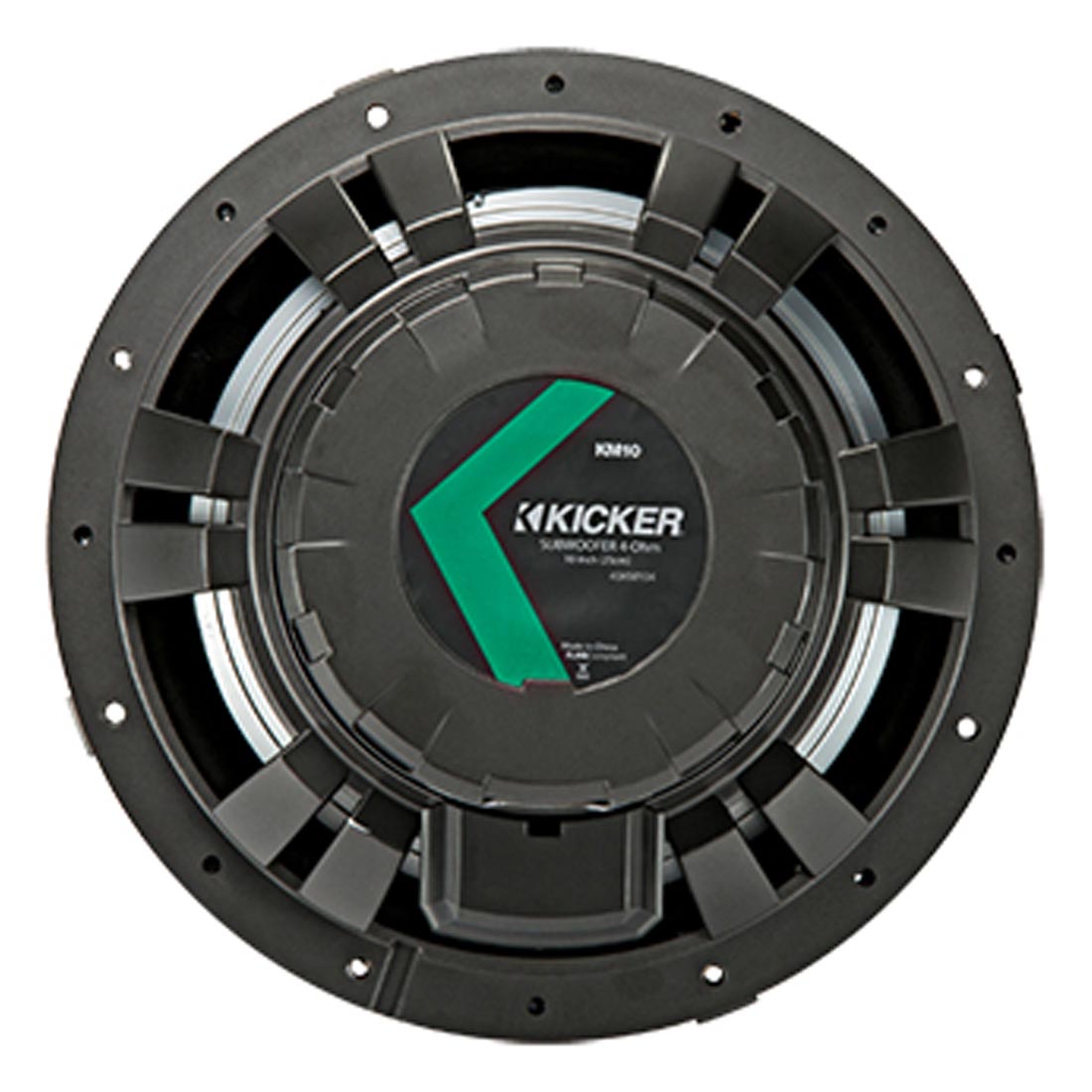 Kicker 45KM102 10" 2-Ohm Marine Subwoofer - Each