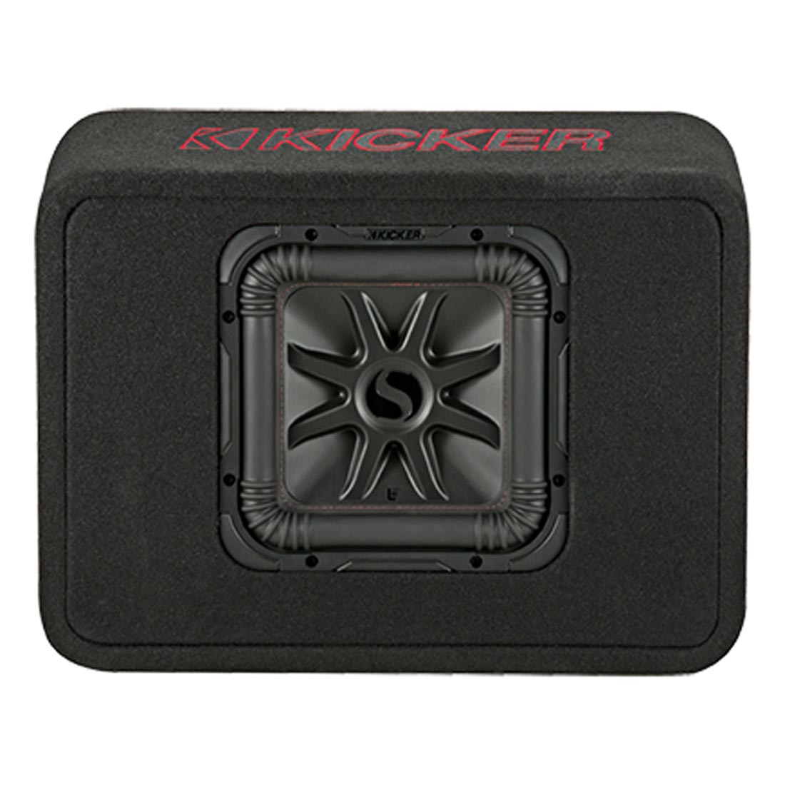 Kicker 45TL7R102 Single 10" Solo-Baric L7R 2-Ohm Truck Enclosure