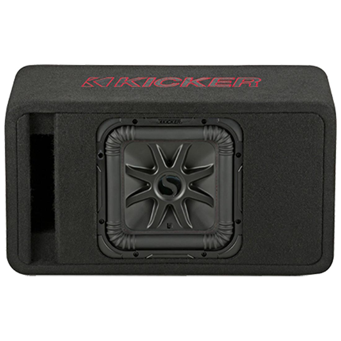 Kicker 45VL7R102 1000W 10" Single Solo-Baric L7R 2-Ohm Loaded Vented Enclosure