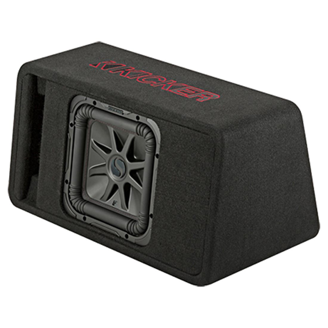 Kicker 45VL7R102 1000W 10" Single Solo-Baric L7R 2-Ohm Loaded Vented Enclosure