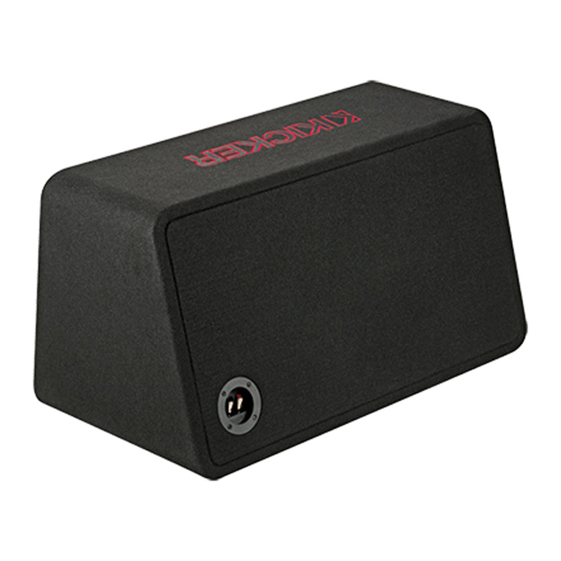Kicker 45VL7R122 Loaded 2-Ohm Vented Enclosure with Single Solo-Baric L7R 12" Subwoofer