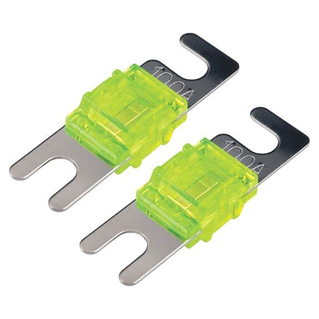 Kicker 46AFS100 Platinum-Plated AFS 100 Amp Fuses - Pair