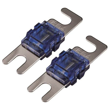 Kicker 46AFS60 Platinum-Plated AFS 60 Amp Fuses - Pair