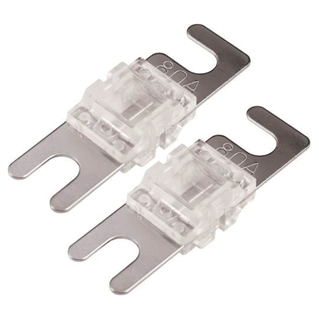 Kicker 46AFS80 Platinum-Plated AFS 80 Amp Fuses - Pair
