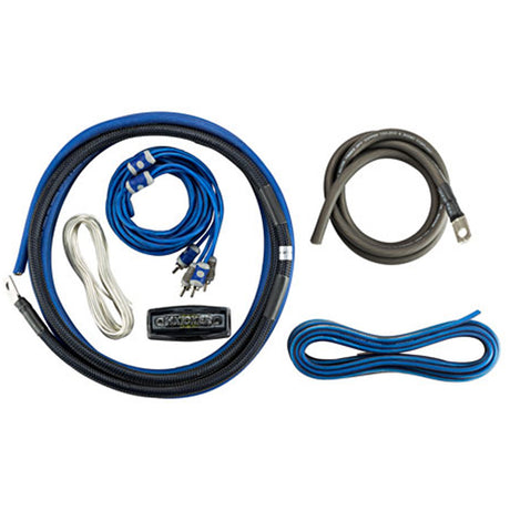 Kicker 46CK4 4AWG 2-Channel Complete 4-Gauge Amplifier Wiring Kit
