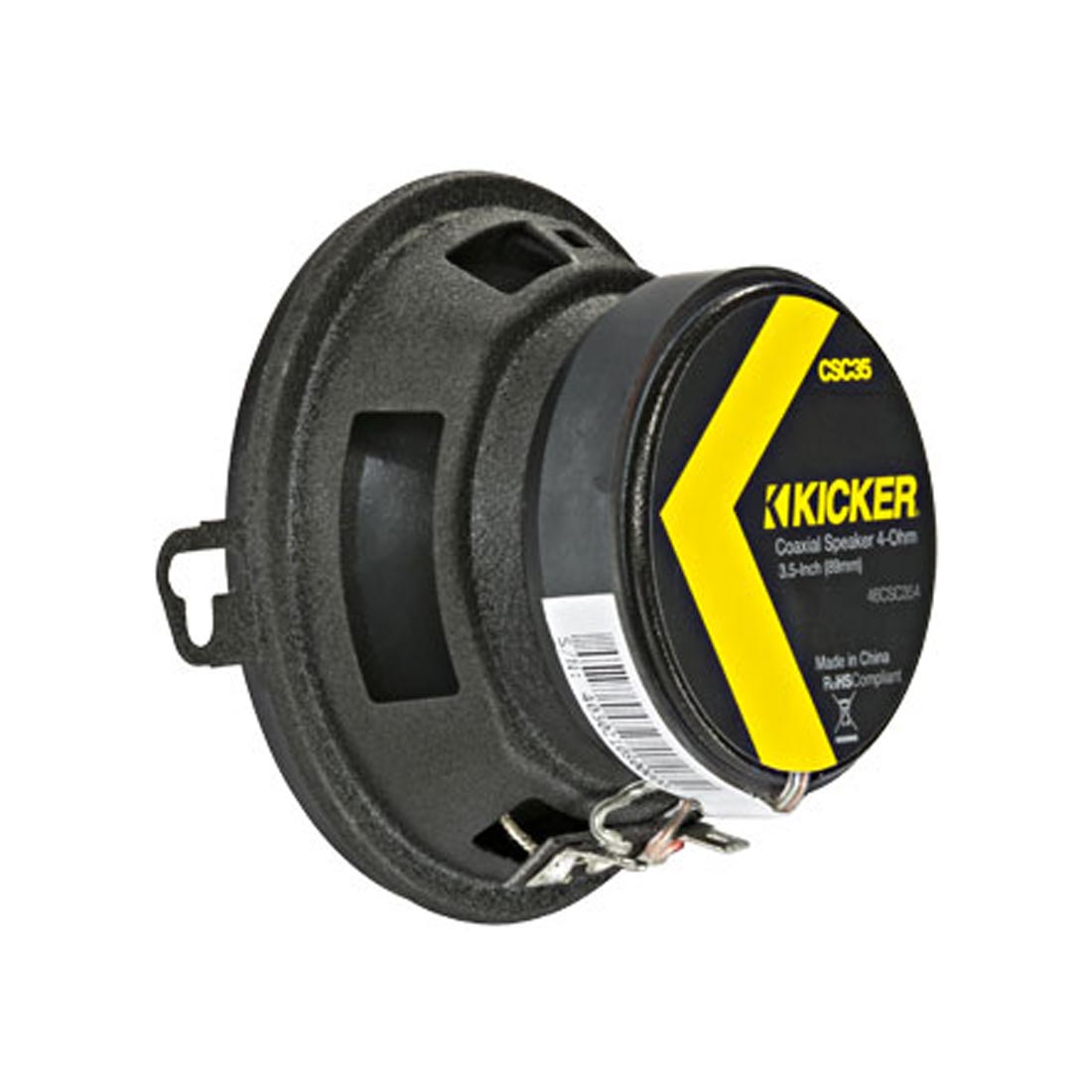 Kicker 46CSC354 CS Series 3.5″ 4-Ohm 2-Way Coaxial Car Speakers