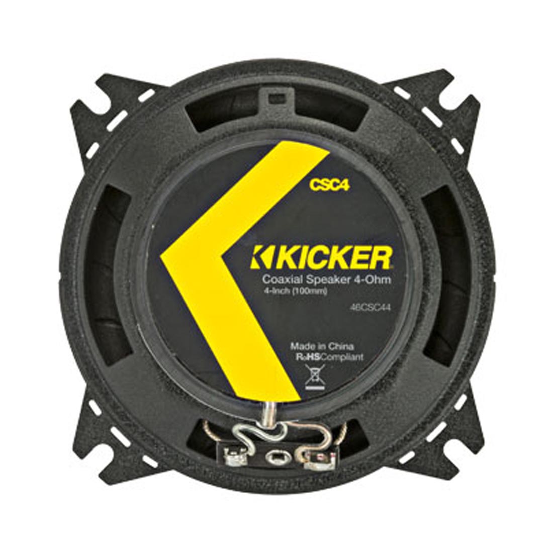 Kicker 46CSC44 CS Series 4″ 4-Ohm 2-Way Coaxial Car Speakers