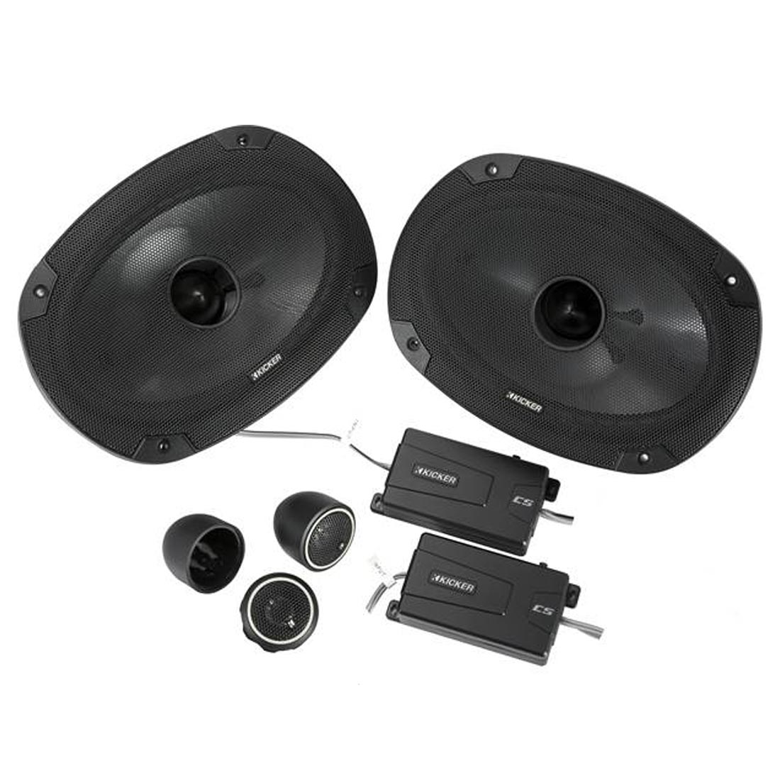 Kicker 46CSS694 CS Series 6"x9" Component Speaker System