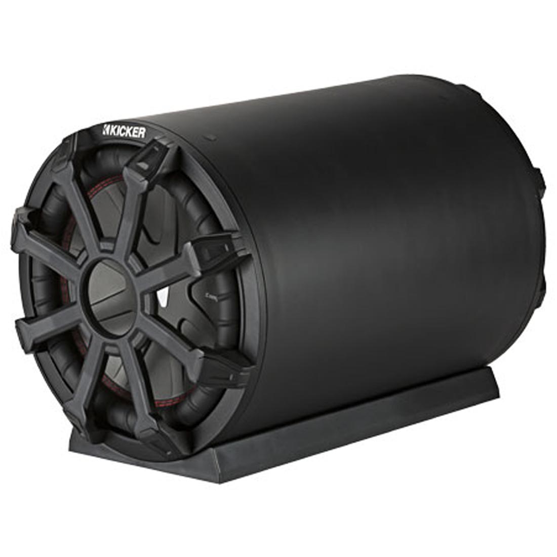 Kicker 46CWTB104 10" 4-Ohm Weather-Proof Sealed Loaded Tube Enclosure
