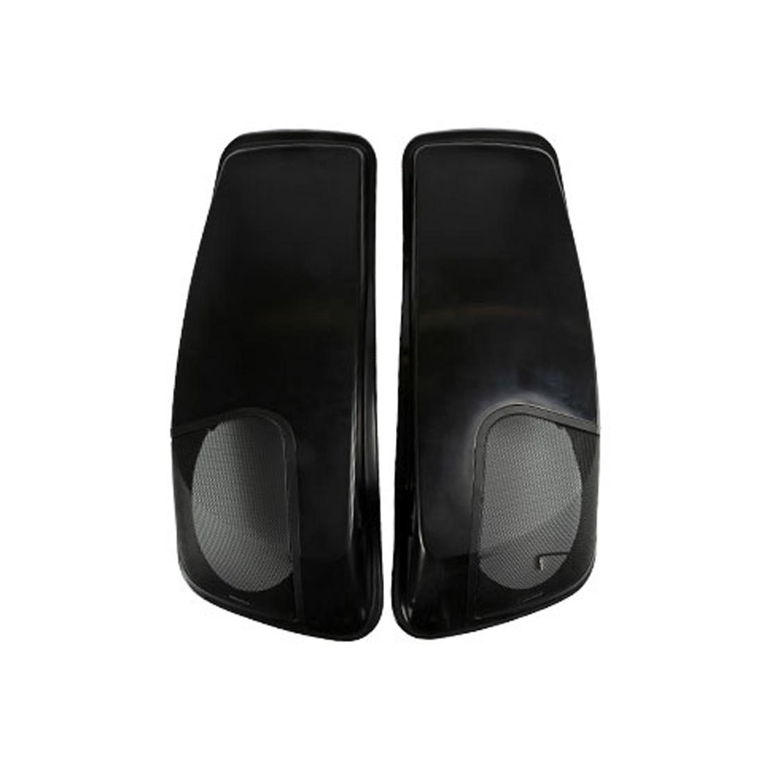 Kicker 46HDBL Custom-fit Unloaded Bag Lids for Select 2014+ Harley-Davidson Motorcycles