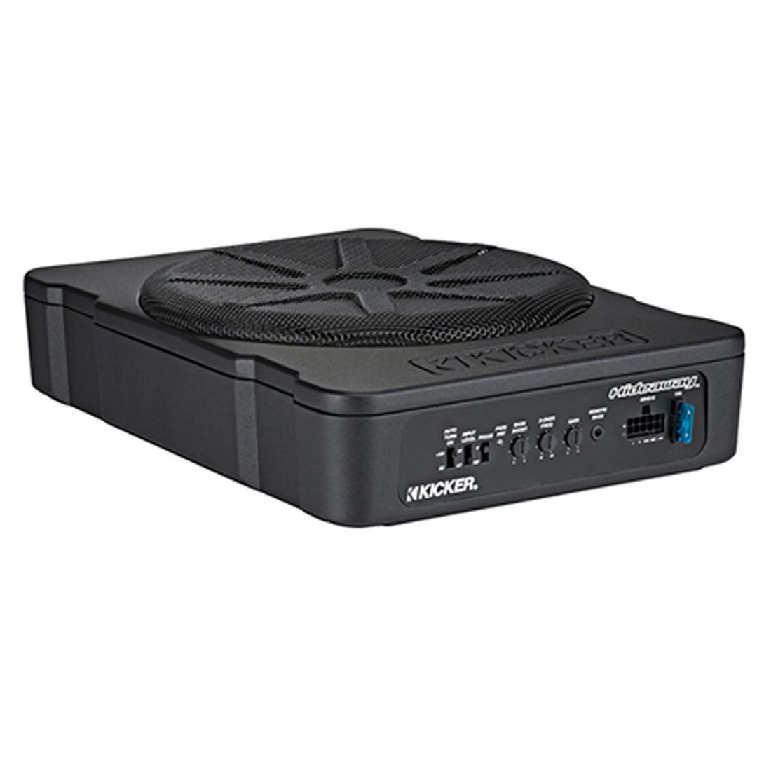 Kicker 46HS10 Hideaway Series 10" Compact Powered Subwoofer with 180-Watt Amp