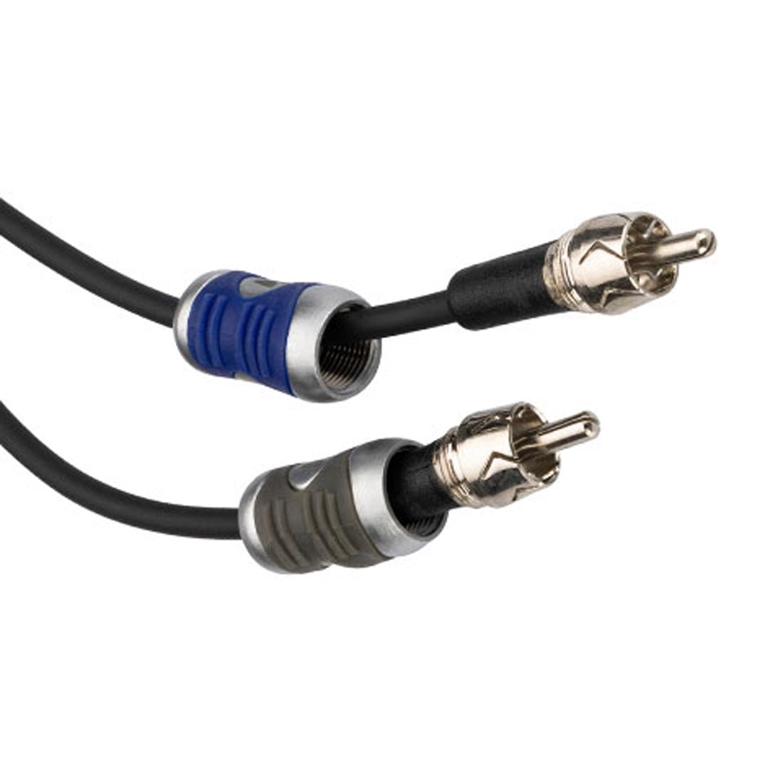Kicker 46KI205 K-Series Interconnect 2-Channel RCA Cable - 0.5 Meters