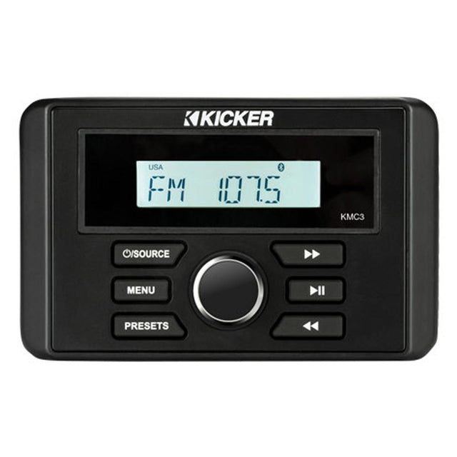 Kicker 46KMC5 Weather-Resistant Marine Digital Media Receiver