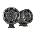 Kicker 46KMFC65 6.5" Coaxial Tower Marine Speakers – Charcoal Black