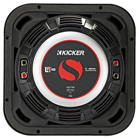 Kicker 46L7T102 Solo-Baric L7T Series Shallow-Mount 10" 2-Ohm DVC Subwoofer