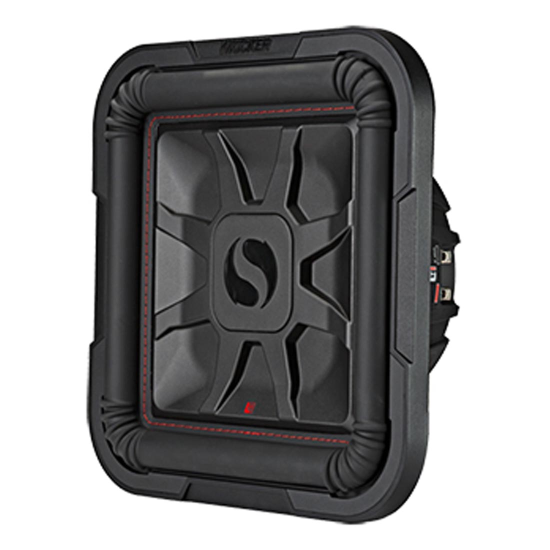 Kicker 46L7T122 Solo-Baric L7T Series Shallow-Mount 12" 2-Ohm DVC Subwoofer