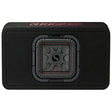 Kicker 46TL7T82 Sealed 2-Ohm Enclosure with Single Square L7T Series 8" Shallow-Mount Subwoofer