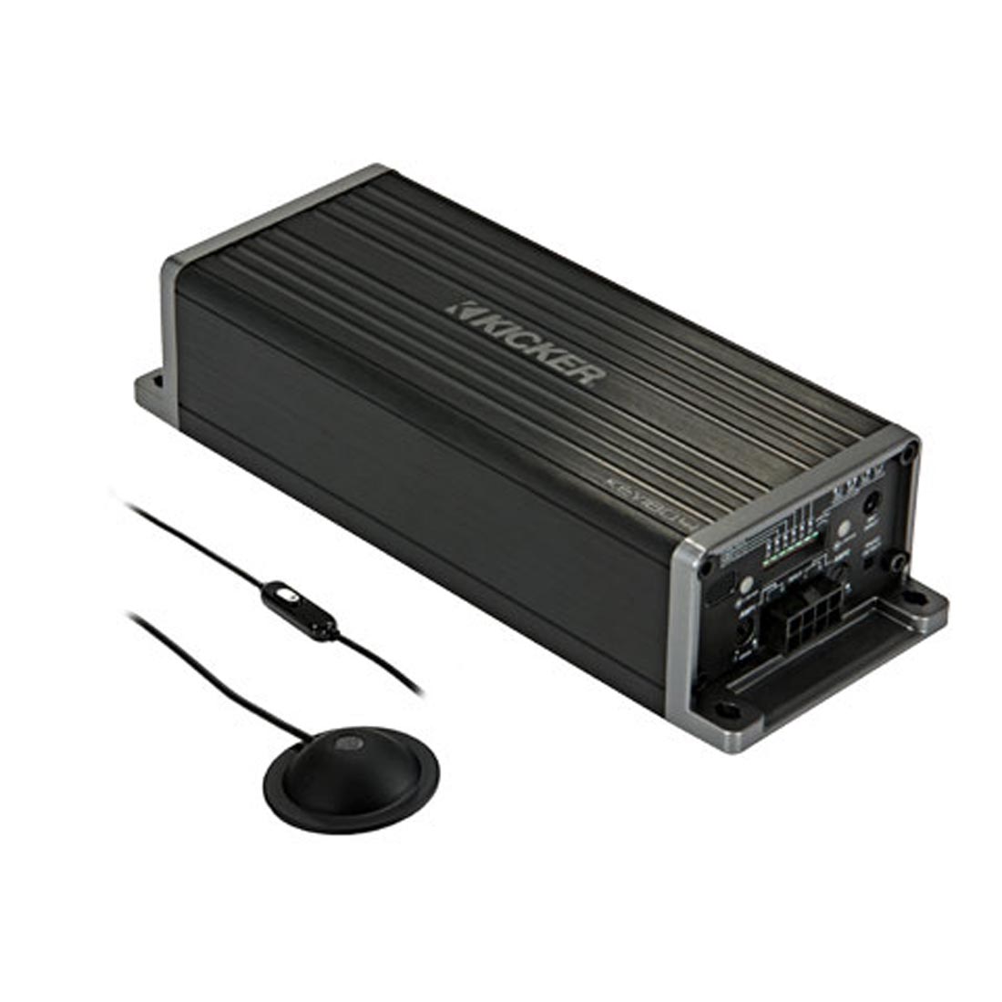 Kicker 47KEY200.4 Compact 4-Channel Car Amplifier with Automatic Tuning DSP