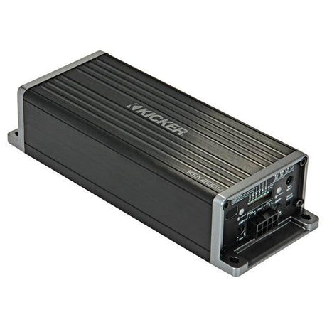 Kicker 47KEY200.4 Compact 4-Channel Car Amplifier with Automatic Tuning DSP