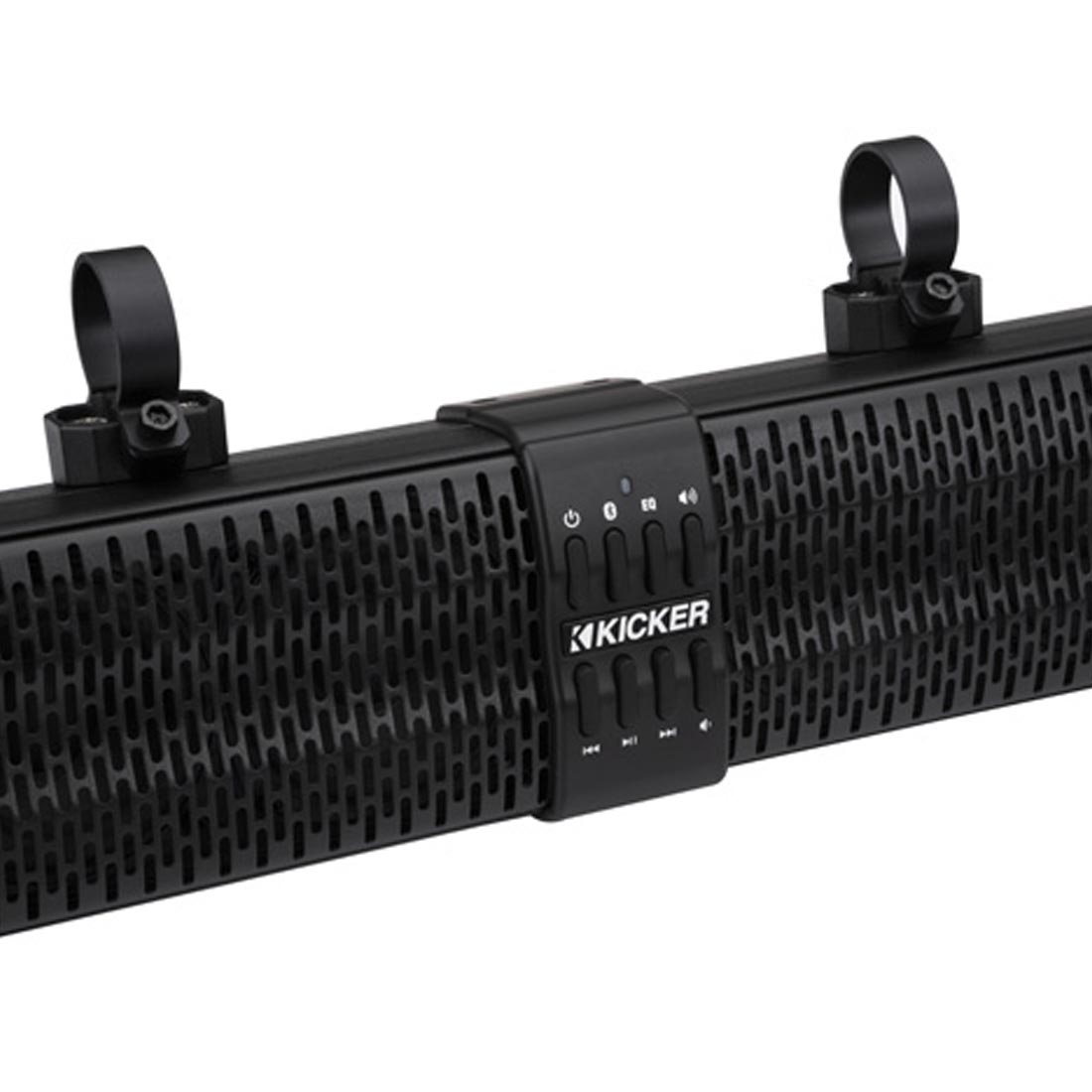 Kicker 47KPB1 20″ Amplified 6-Speaker Sound Bar Speakesr System with built-in Bluetooth