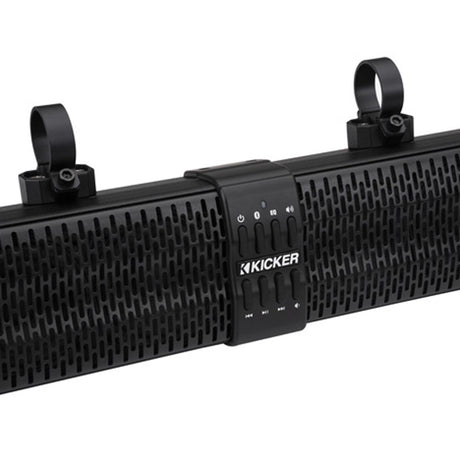 Kicker 47KPB1 20″ Amplified 6-Speaker Sound Bar Speakesr System with built-in Bluetooth
