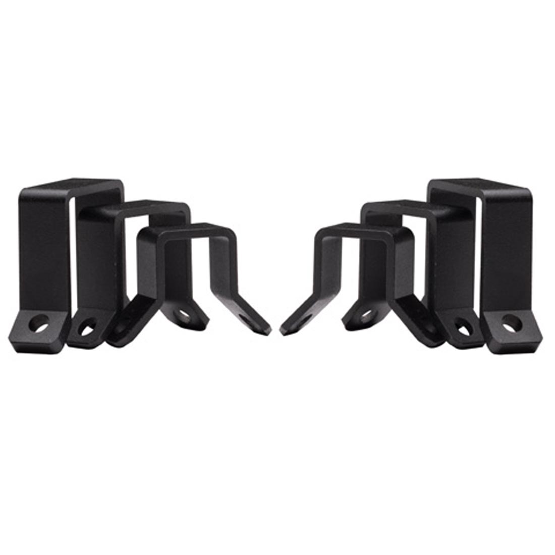 Kicker KPBSQ Bracket Kit for Square Tube Mounting - Aluminum