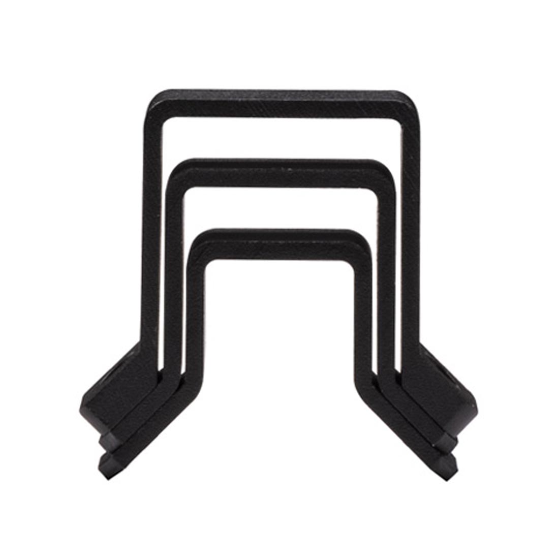 Kicker KPBSQ Bracket Kit for Square Tube Mounting - Aluminum
