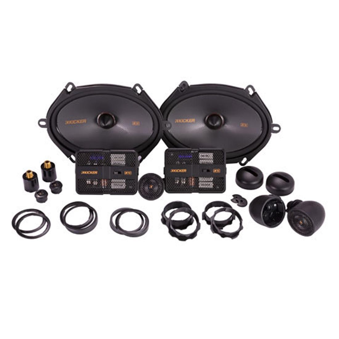 Kicker 47KSS6804 KS Series 6"x8" Component Speaker System