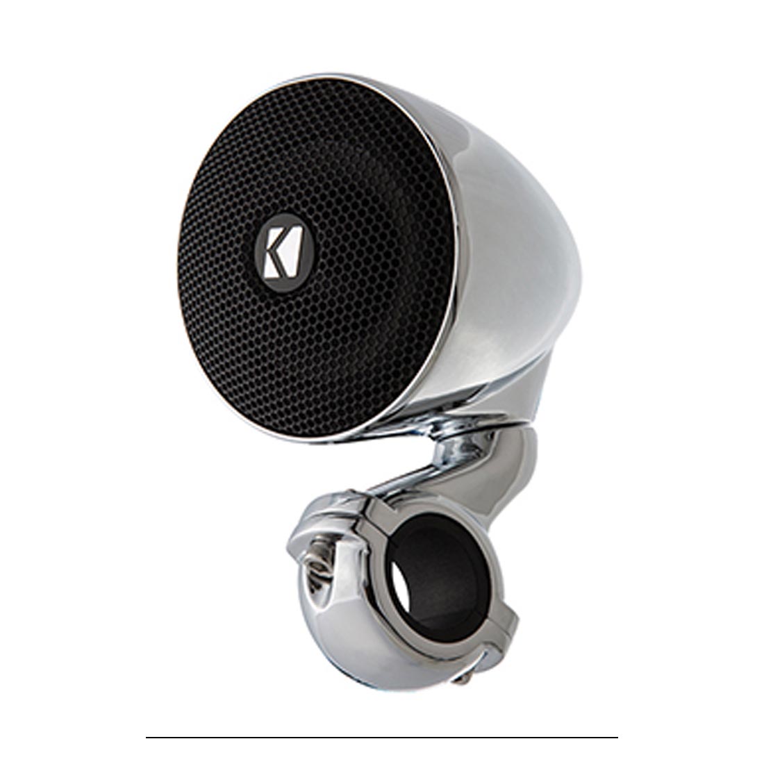 Kicker 47PSM34 3" Enclosed Mountable 4-Ohm Speaker Pods - Chrome