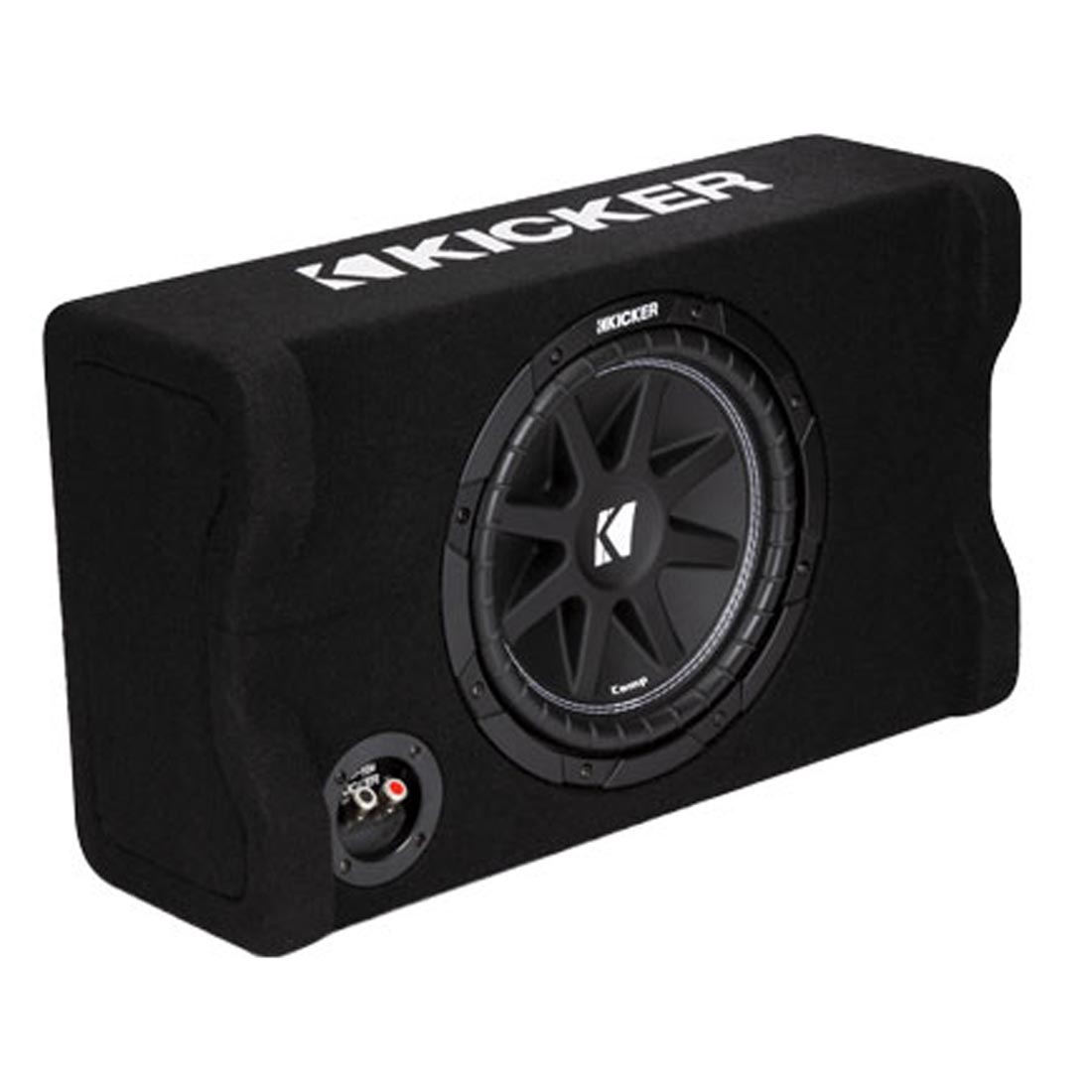 Kicker 48CDF104 Comp Series 10" 4-Ohm Sealed Downward-Firing Loaded Subwoofer Enclosure
