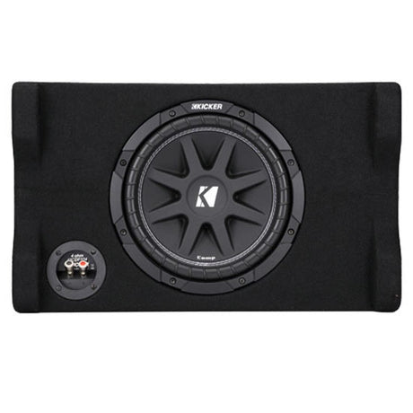 Kicker 48CDF104 Comp Series 10" 4-Ohm Sealed Downward-Firing Loaded Subwoofer Enclosure