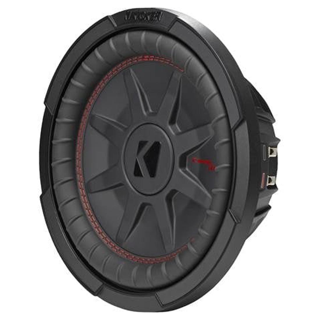 Kicker 48CWRT102 CompRT Series 10" 2-Ohm DVC Shallow-Mount Subwoofer