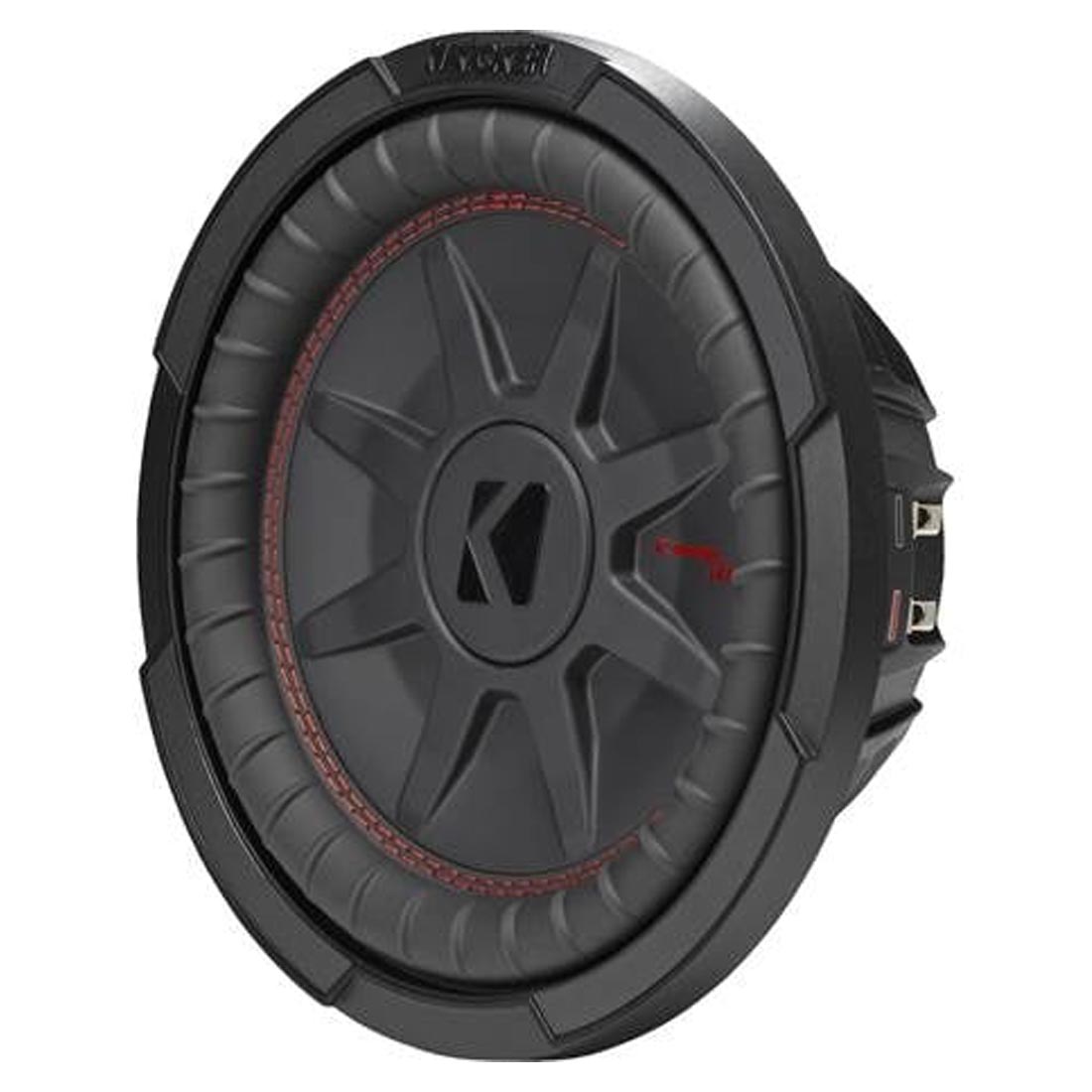 Kicker 48CWRT104 CompRT Series 10" 4-Ohm DVC Shallow-Mount Subwoofer