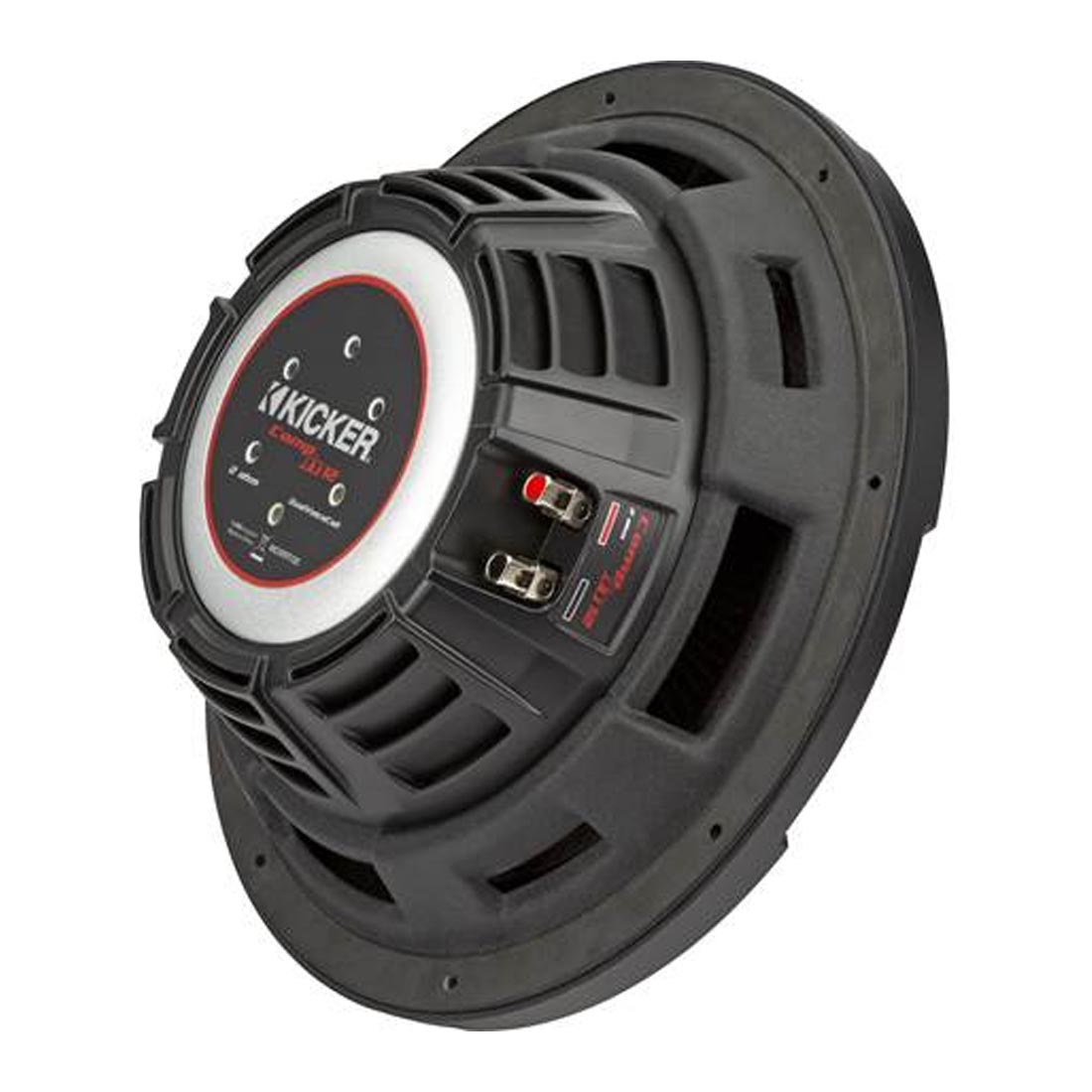 Kicker 48CWRT122 CompRT Series 12" 2-Ohm DVC Shallow-Mount Subwoofer
