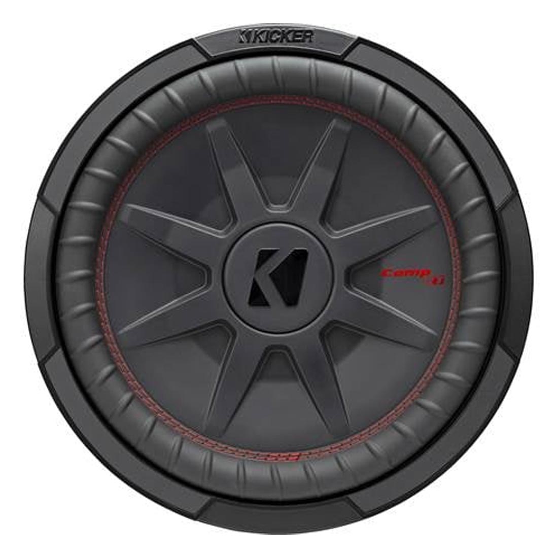 Kicker 48CWRT124 CompRT Series 12" 4-Ohm DVC Shallow-Mount Subwoofer