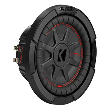 Kicker 48CWRT84 CompRT Series 8" 4-Ohm Shallow-Mount DVC Subwoofer